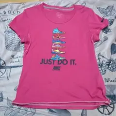 NIKE Dri-FIT ピンク Tシャツ