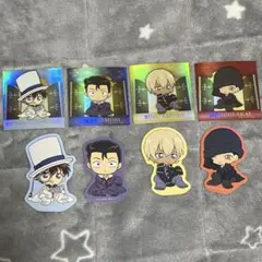 【匿名配送料込】名探偵コナン♡ちぢませ隊♡ステッカー