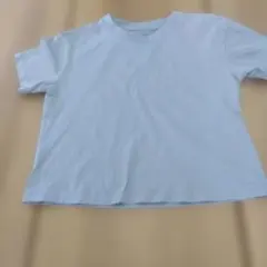 GU 半袖Tシャツ ライトブルー 140
