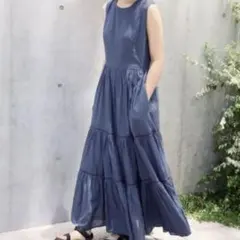 IENA ティアード　ワンピース　ミラオーウェン　スピックアンドスパン　plst