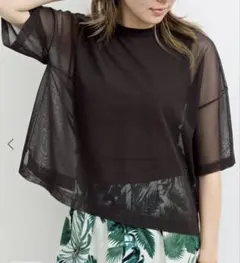 ニット/セーター L'Appartement Border Sheer Knit 中古・古着通販】L'Appartement (アパルトモン) Border Sheer Knit