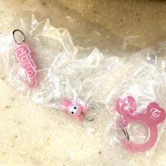 twice ガチャガチャ　アクリルカラビナ　フロッキーマスコット