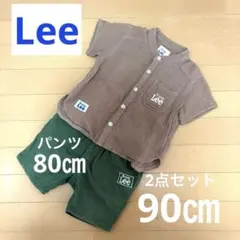 Buddy Lee リー　2点セット　ベージュシャツ　カーキパンツ　美品のサムネイル