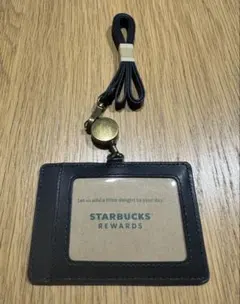 STARBUCKS REWARDS パスケース ダークブラウン