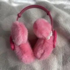 ディズニー イヤーマフ ピンク