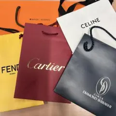 高級ブランド ショップ袋 5点セット