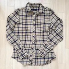 EAST BOY チェック柄 長袖シャツ