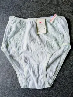 【ワコール】ショーツ Mサイズ レース 薄水色　コットン100% 新品 未使用