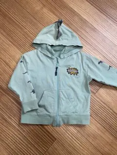 恐竜モチーフ フード付きパーカー