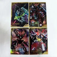 機動戦士ガンダム アーセナルベース トレーディングカード FQレア4枚 セット
