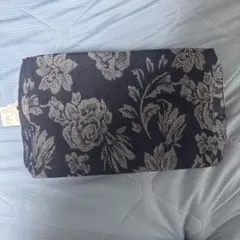 ESTEE LAUDER エスティーローダー　ポーチ　花柄ポーチ ネイビー