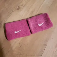 Nike ピンク　ホワイト リストバンド 2個セット