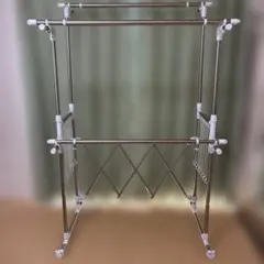 【こはち様専用】折りたたみ タオル・多段 物干しスタンド(室内用)