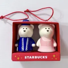 スターバックス ホリデー2022 オーナメントべアリスタセット