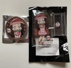 鬼滅の刃 鬼滅の奏 無限列車編 アクリルチャーム 缶バッジ 禰豆子 アクスタ