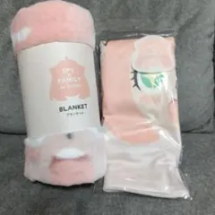 3COINS × SPY×FAMILYアーニャブランケットクッションカバーセット