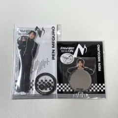 SnowMan 目黒蓮 ON アクスタ ミラーステッカー　グッズ