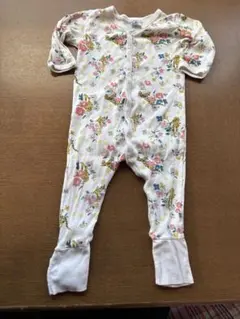 PETIT BATEAU花柄ロンパース 6m/67cm