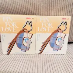 ✨PIN FOR LOVE シリーズ アルファベットペンダント ラブブ A〜M