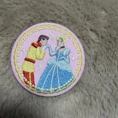 シンデレラ 刺繍缶バッジ