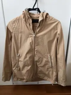 アーバンリサーチドアーズ　フード付き ジップアップジャケット　ベージュ