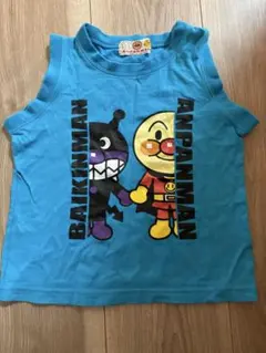 アンパンマン タンクトップ 90cm水色