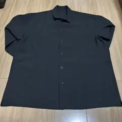 nano universe 黒 長袖シャツ