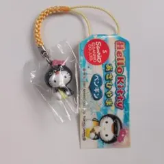 レア】ご当地キティ あさひやま ペンギン ハローキティ 根付け 廃盤