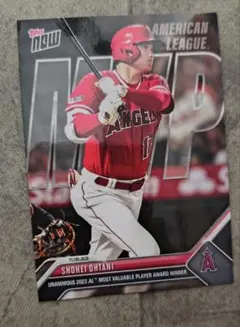 【MVP記念限定】大谷翔平 2023 Topps Now Card