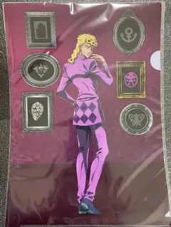 メルカリ最安！ジョジョの奇妙な冒険【クリアファイル　ジョルノ】