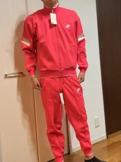新品　ナイキ　Nike ピンク ジャージ セットアップ　Lサイズ