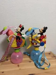 ディズニー ミッキーマウス&ミニーマウス ミストファン　霧吹き付き扇風機 水鉄砲