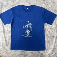 スヌーピー　ドジャース　Tシャツ