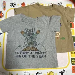 ノースフェイス　キッズTシャツ　90cm 2枚組　まとめ売り
