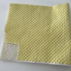イエロー キルティング生地 約1メートル×1メートル