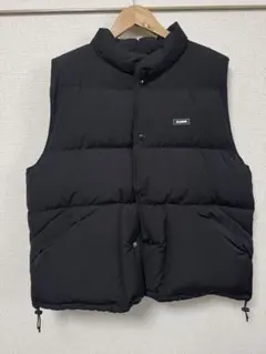 XLARGE ブラック ダウンベスト