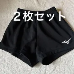 Mizuno 黒 ショートパンツ バレーボール　M ２枚セット