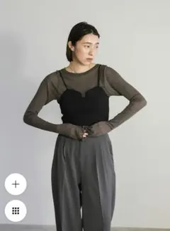 【SELECT MOCA】キャミニットビスチェのサムネイル