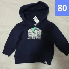 【新品未使用】babyGAP スヌーピー パーカー 80　タグ付き　SNOOPY