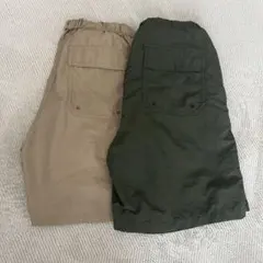 UNIQLOギアショートパンツ水陸兼用130cm２枚セットユニクロ
