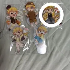 鬼滅の刃 我妻善逸アクリルスタンド 5点まとめ売り