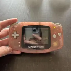 M*A様 ゲームボーイアドバンス クリアピンク 本体