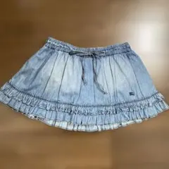 BURBERRY BLUE LABEL デニムフリルスカートのサムネイル