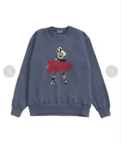 【新品】Hysteric Glamour スウェット M 日本製 ヒスガール刺繍