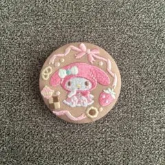 マイメロディ 刺繍缶バッジ サンリオ