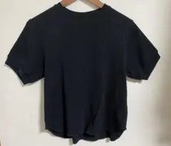 UNIQLO ワッフル半袖トップ