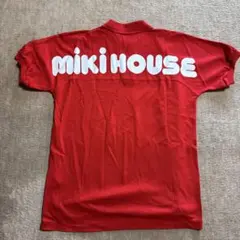 美品MIKI HOUSE ポロシャツ レッド メンズ Lのサムネイル