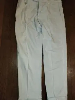 イタリア製 marcopescarolo ホワイトグレー チノパン 46 M