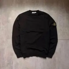 【極美品❗️】stone island スウェットトレーナー　 黒　ブラック　M