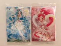 プリキュアウエハースカード　キュアブロッサム&キュアマリン